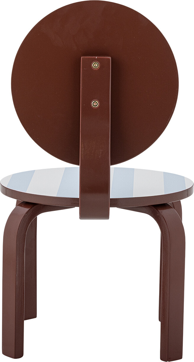 Bloomingville Mini - Liova Børnestol - Rund Stribet - Mdf