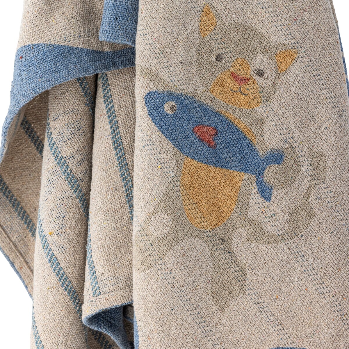 Bloomingville Mini - Mille Plaid Til Børn - 160X130 Cm - Bomuld