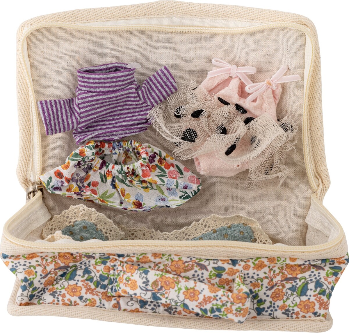 Bloomingville Mini - Milly Kludedukke Legesæt - Kanin