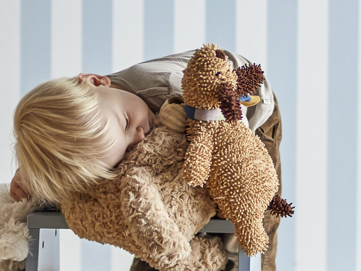 Bloomingville Mini - Olfie Bamse - Brun - Polyester