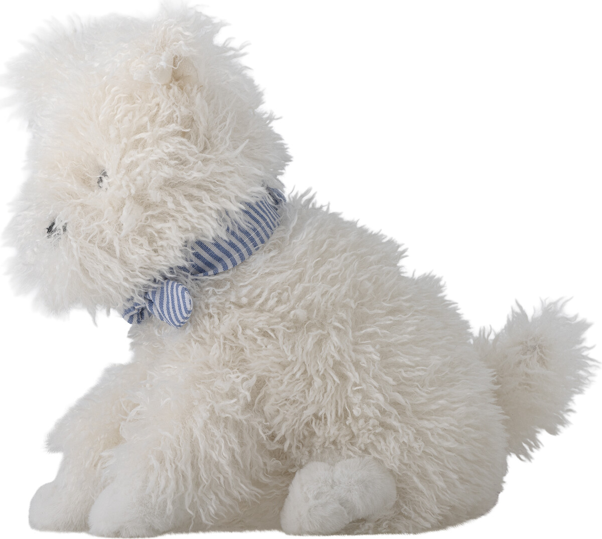 Bloomingville Mini - Tito Bamse - Hvid - Polyester