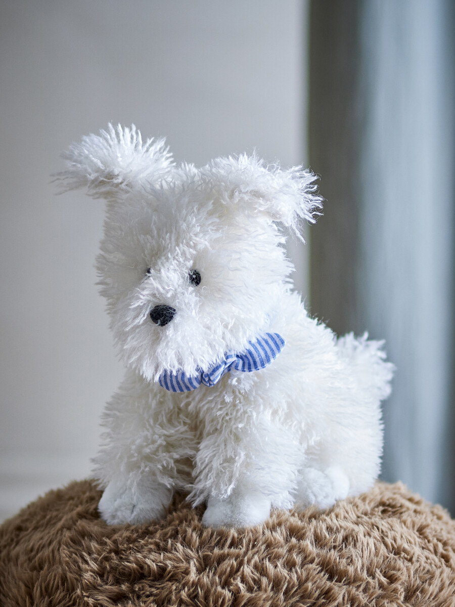 Bloomingville Mini - Tito Bamse - Hvid - Polyester