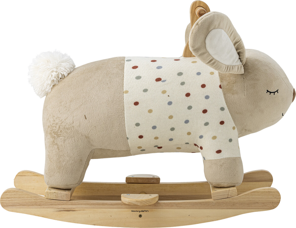 Bloomingville Mini - Villja Gyngehest - Kanin - Polyester