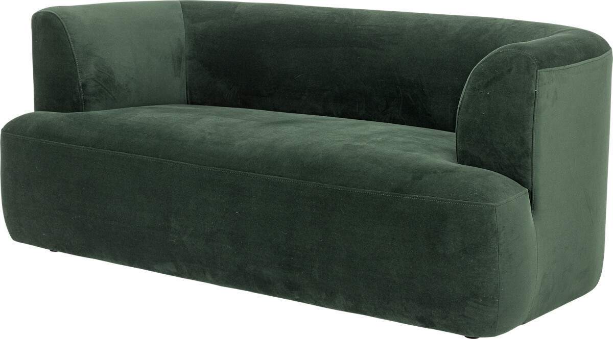 Bloomingville Sofa - Morgan - Grøn - Polyester - 165X70X84 Cm