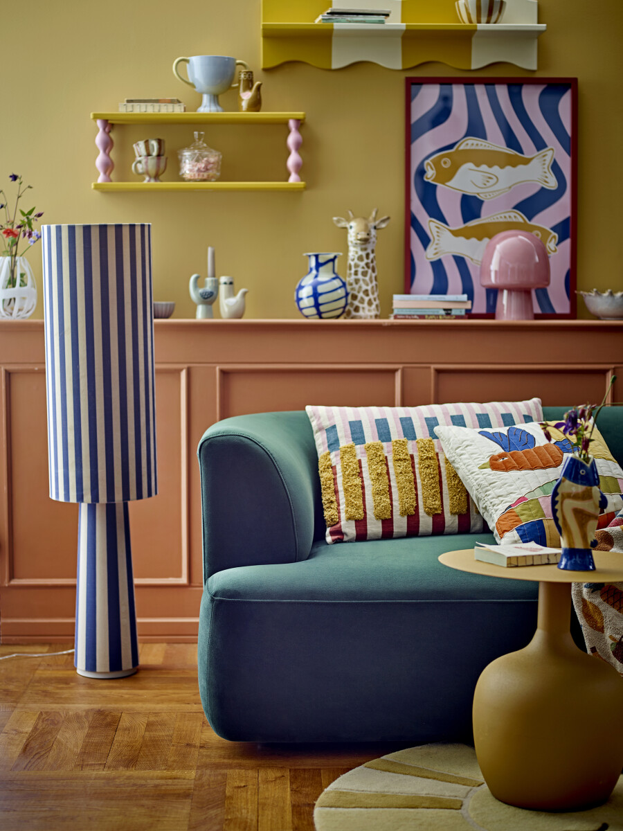 Bloomingville Sofa - Morgan - Grøn - Polyester - 165X70X84 Cm