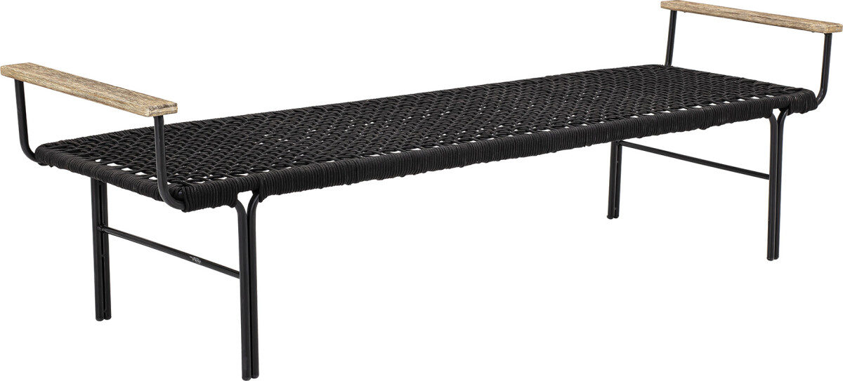 Bloomingville - Mundo Bænk - Sort - Metal