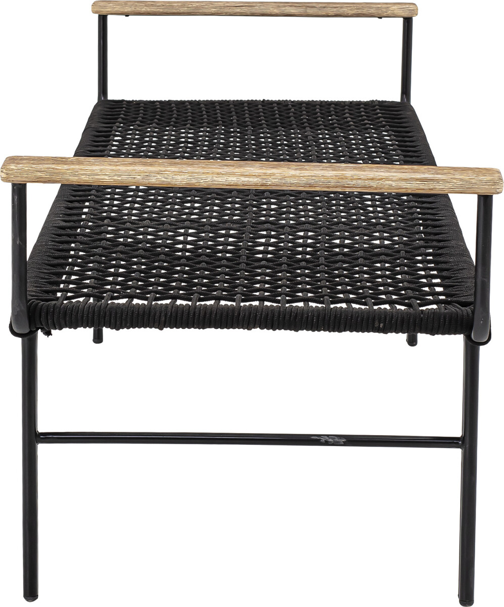 Bloomingville - Mundo Bænk - Sort - Metal