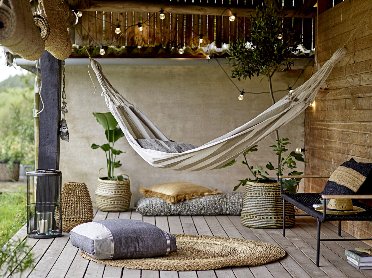 Bloomingville - Mundo Bænk - Sort - Metal