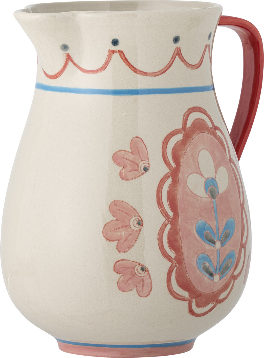 Bloomingville - Odina Kande Til Vand - Rosa - Stentøj Keramik