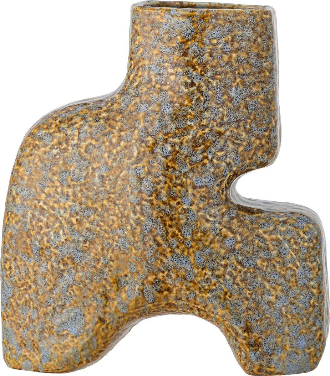 Bloomingville - Ollia Vase - Brun - Stentøj Keramik