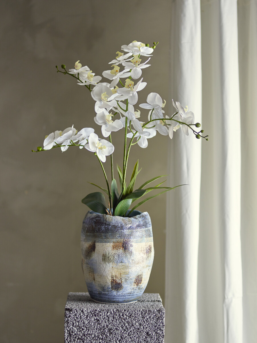 Bloomingville - Orchid Orkide Plante - Grøn - Kunstig Plante