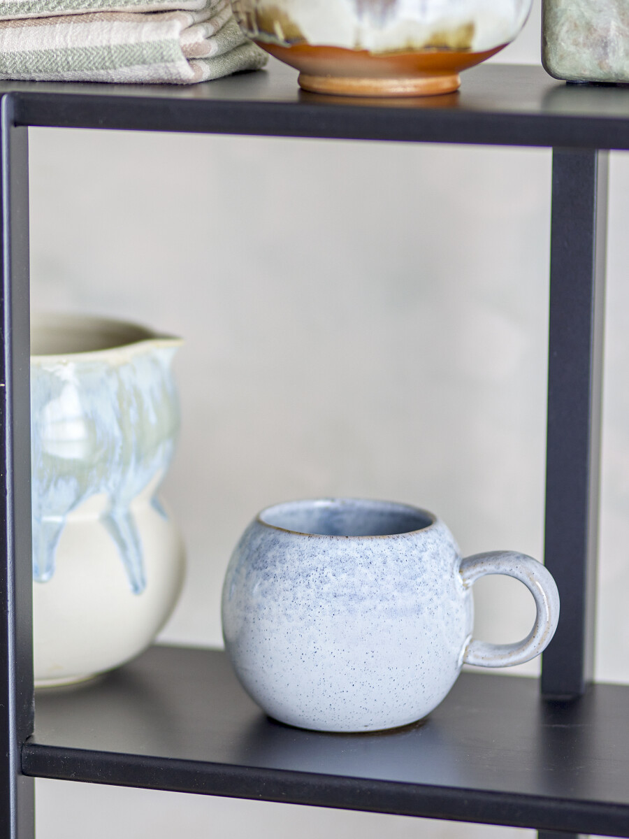 Bloomingville - Paula Krus Med Hank - Blå - Stentøj Keramik