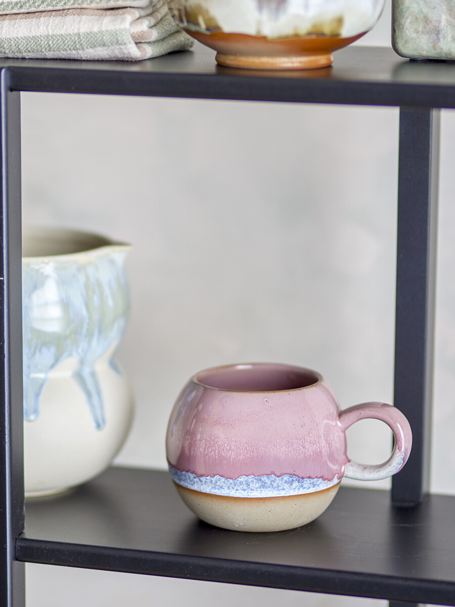 Bloomingville - Paula Krus Med Hank - Rosa - Stentøj Keramik