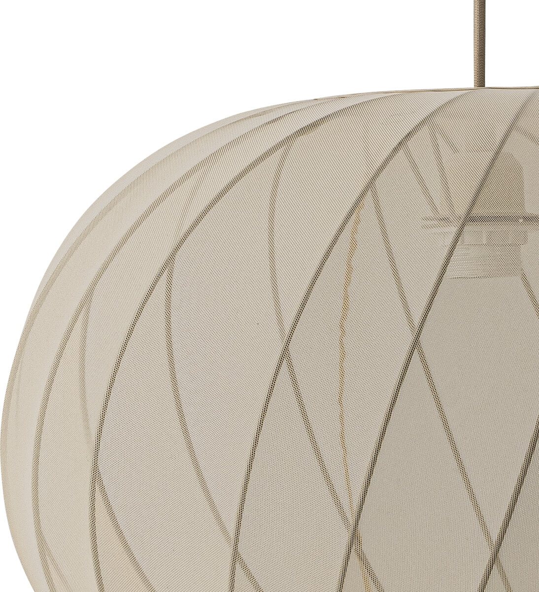 Bloomingville - Piola Pendel Lampe - Natur - Polyester