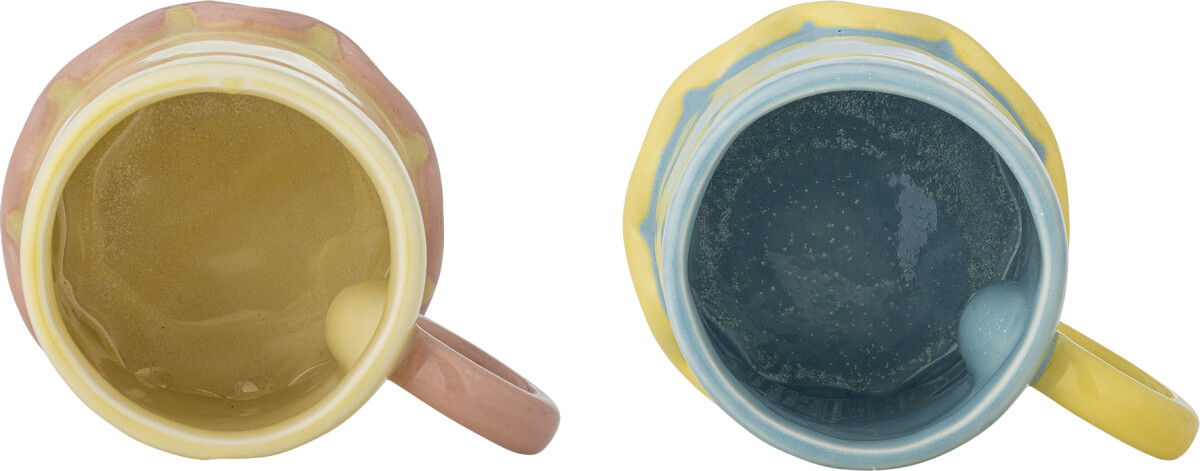 Bloomingville - Polly Krus - Stentøj - 350 Ml - Sæt Med 2