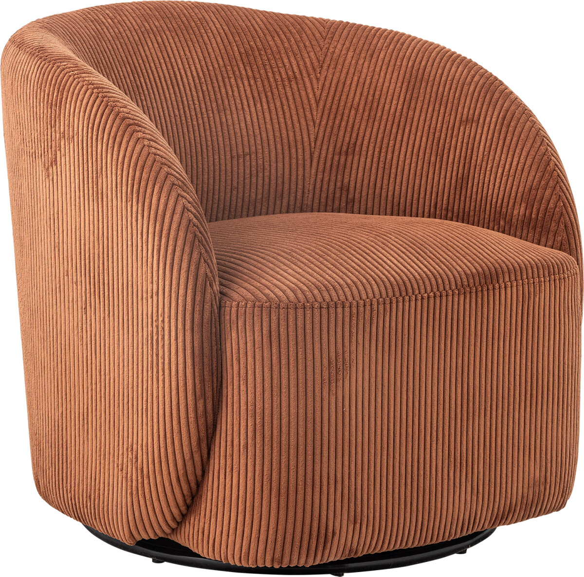 Bloomingville - Pradi Loungestol - Orange - Polyester
