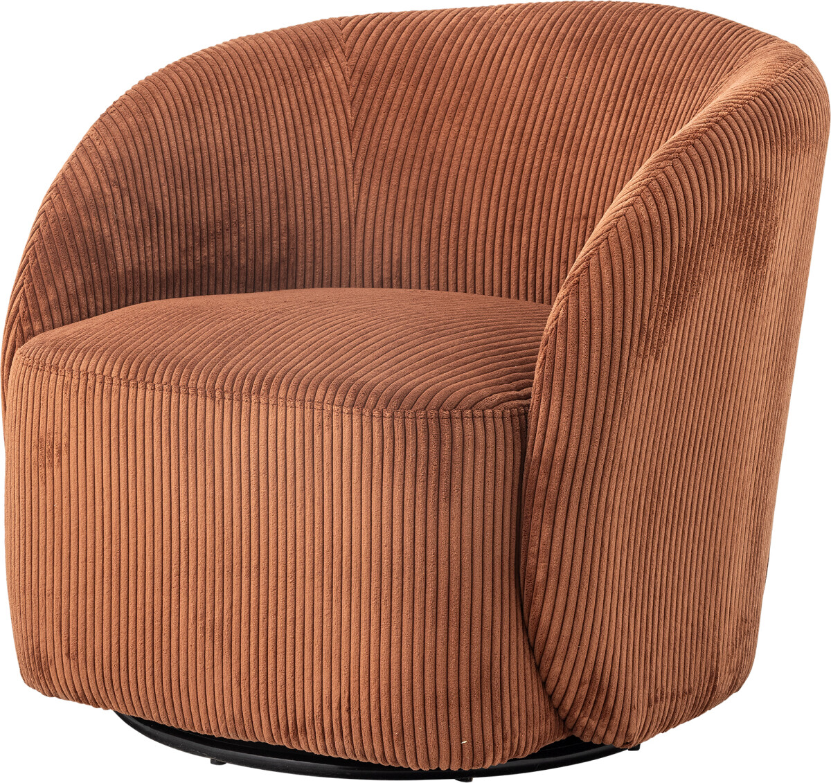 Bloomingville - Pradi Loungestol - Orange - Polyester
