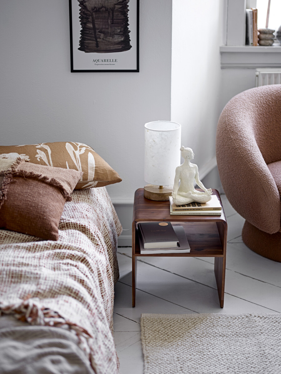 Bloomingville - Ravenna Illustration Med Ramme - Sort - Fyrretræ