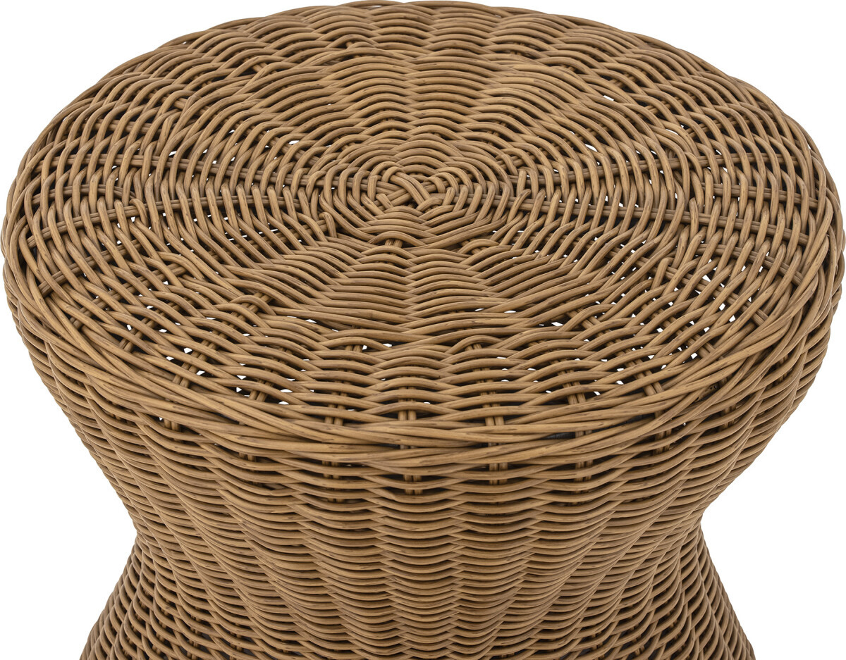 Bloomingville - Roccas Sofabord I Flet - Brun - Polyrattan