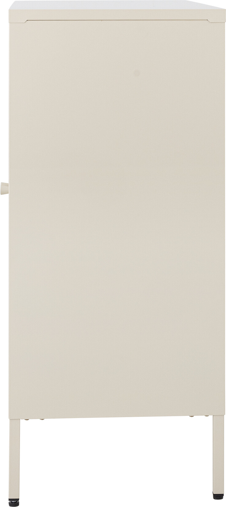 Bloomingville - Salvo Skab - Natur - Metal - 80X90X40 Cm