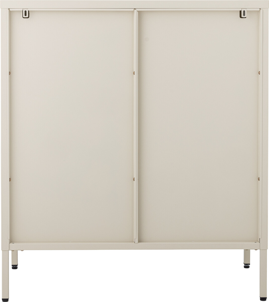 Bloomingville - Salvo Skab - Natur - Metal - 80X90X40 Cm