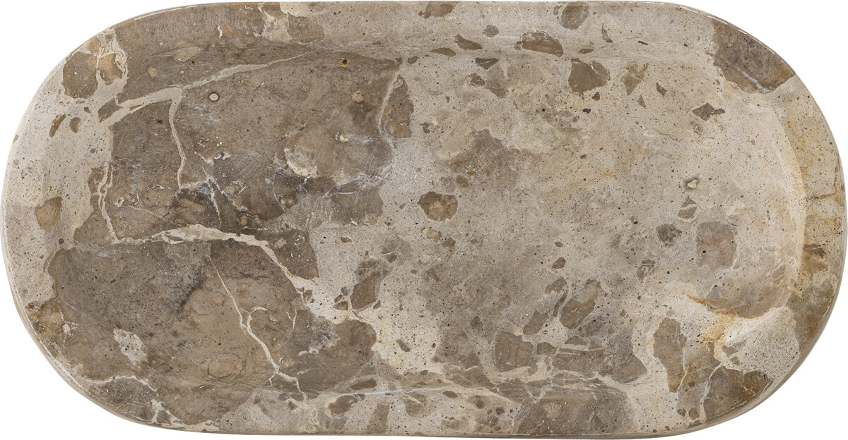 Bloomingville - Shao Fad Til Servering - Natur - Marmor