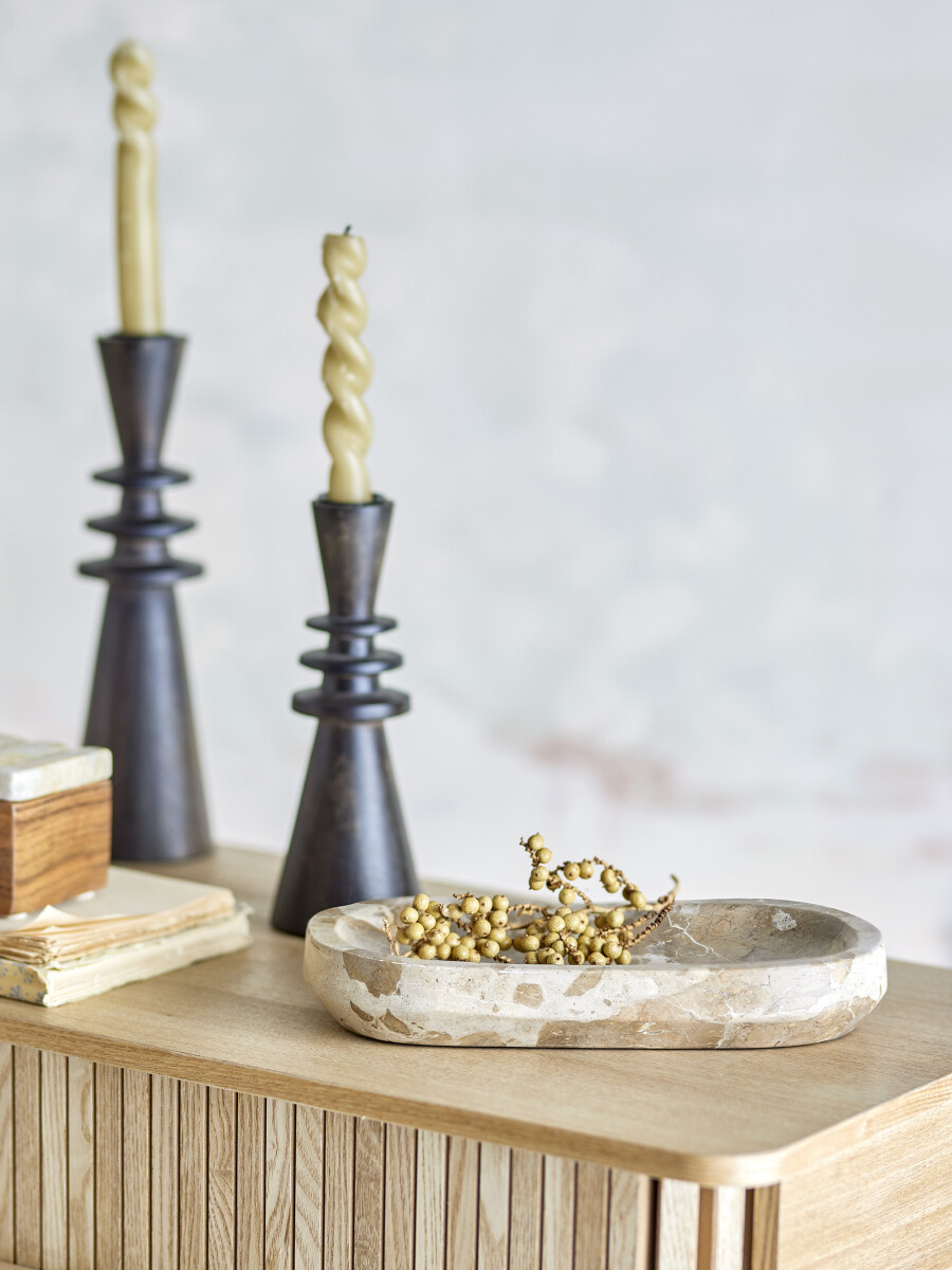 Bloomingville - Shao Fad Til Servering - Natur - Marmor