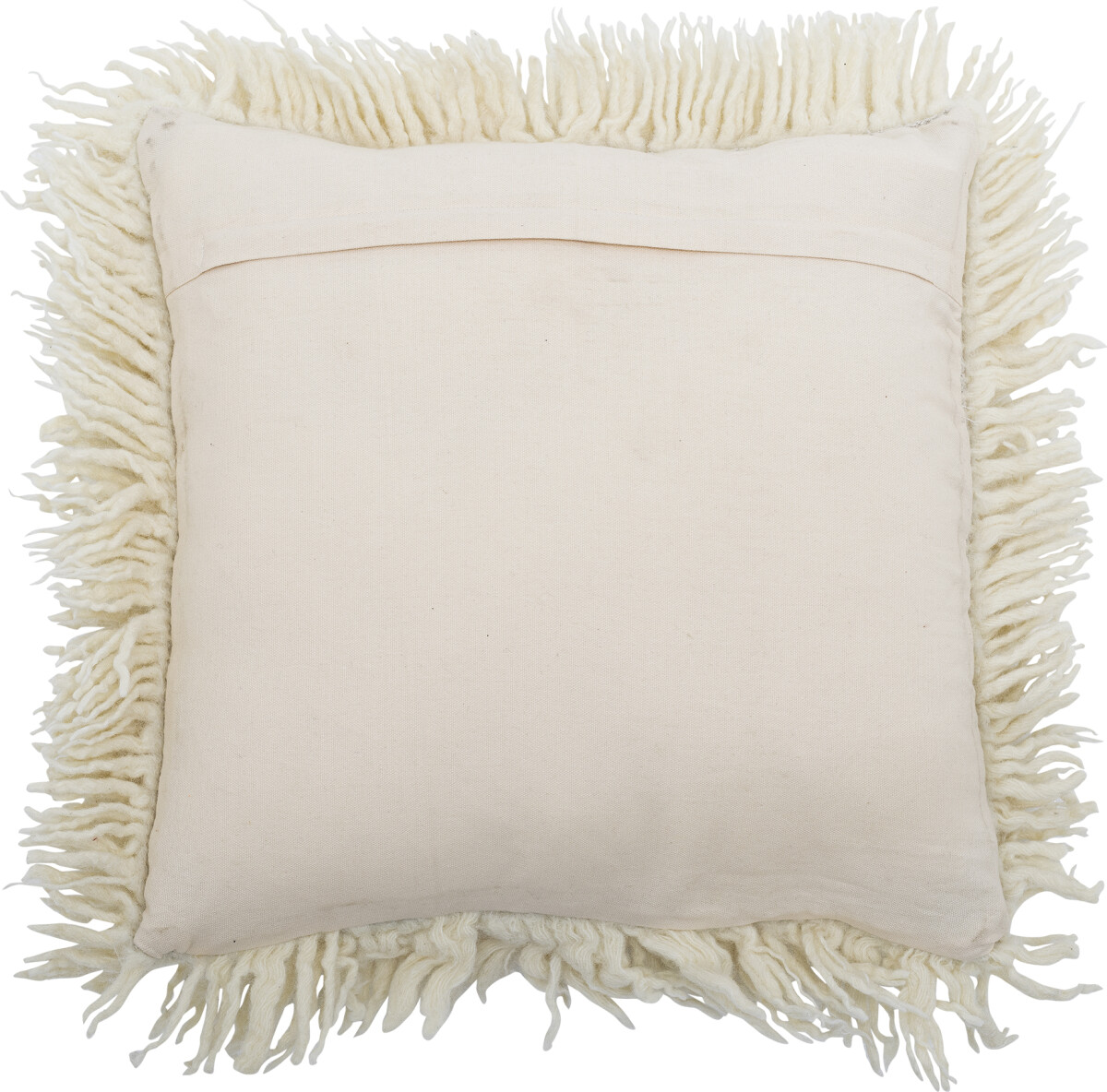 Bloomingville - Star Pude - Natur - Uld - 45X45 Cm