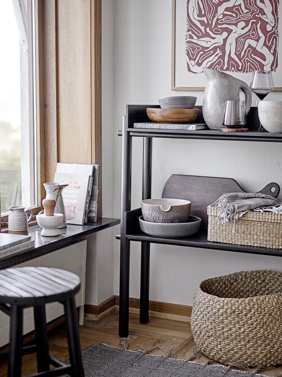 Bloomingville - Toula Skål - Brun - Stentøj Keramik