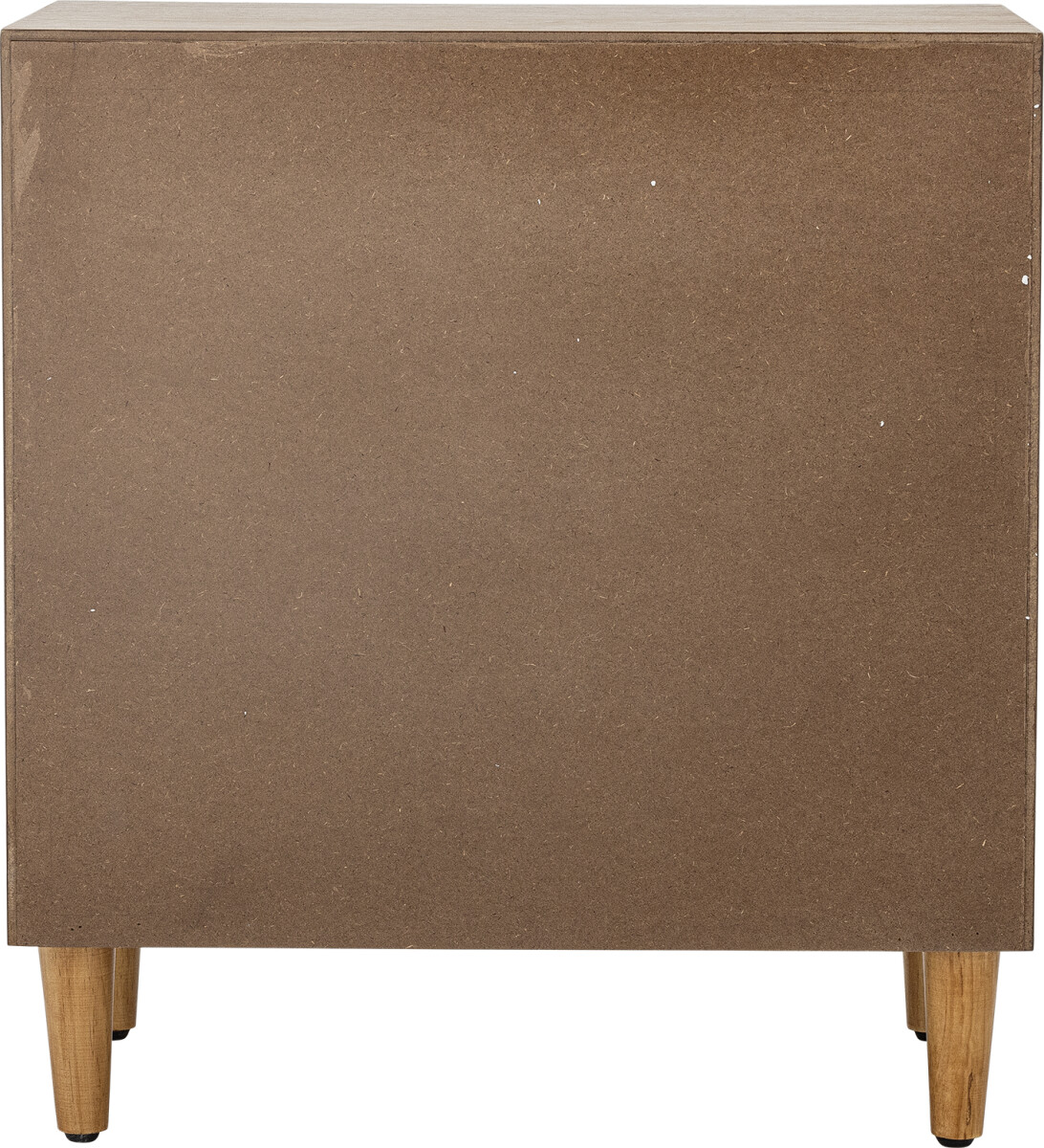 Bloomingville - Vester Kommode Med Skuffer - Dybde 35 Cm - Brun - Mdf