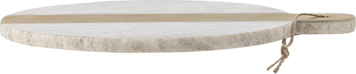 Bloomingville - Villette Skærebræt - Rundt - Natur - Marmor