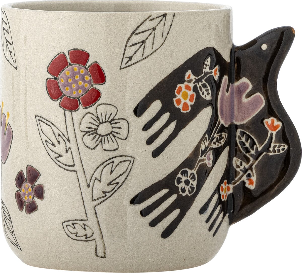 Bloomingville - Vivielle Kopper - 325 Ml - Stentøj Keramik - 4 Stk