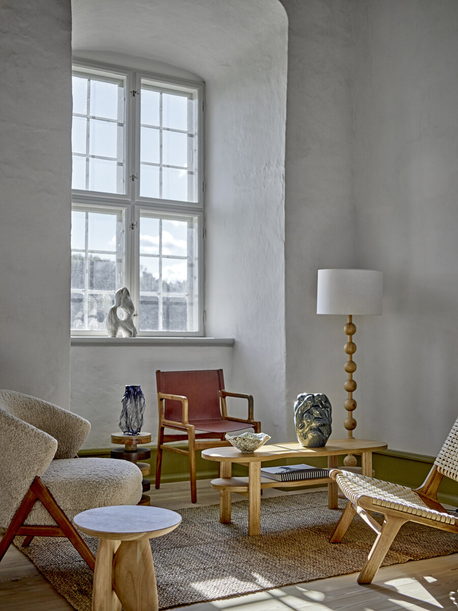 Bloomingville - Vuelle Vase - Grå - Stentøj Keramik