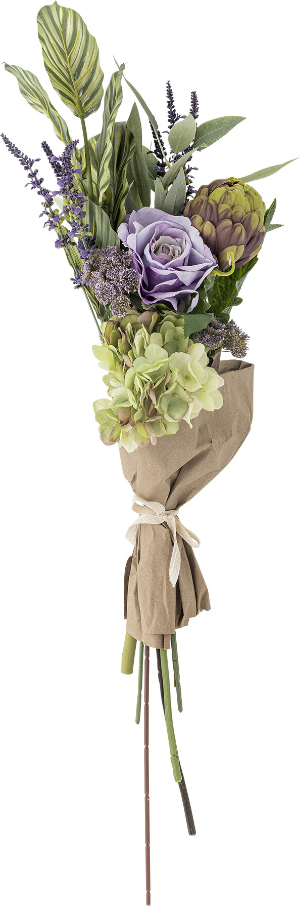 Bloomingville - Whisper Kunstig Blomster Buket - Lilla - H 80 Cm