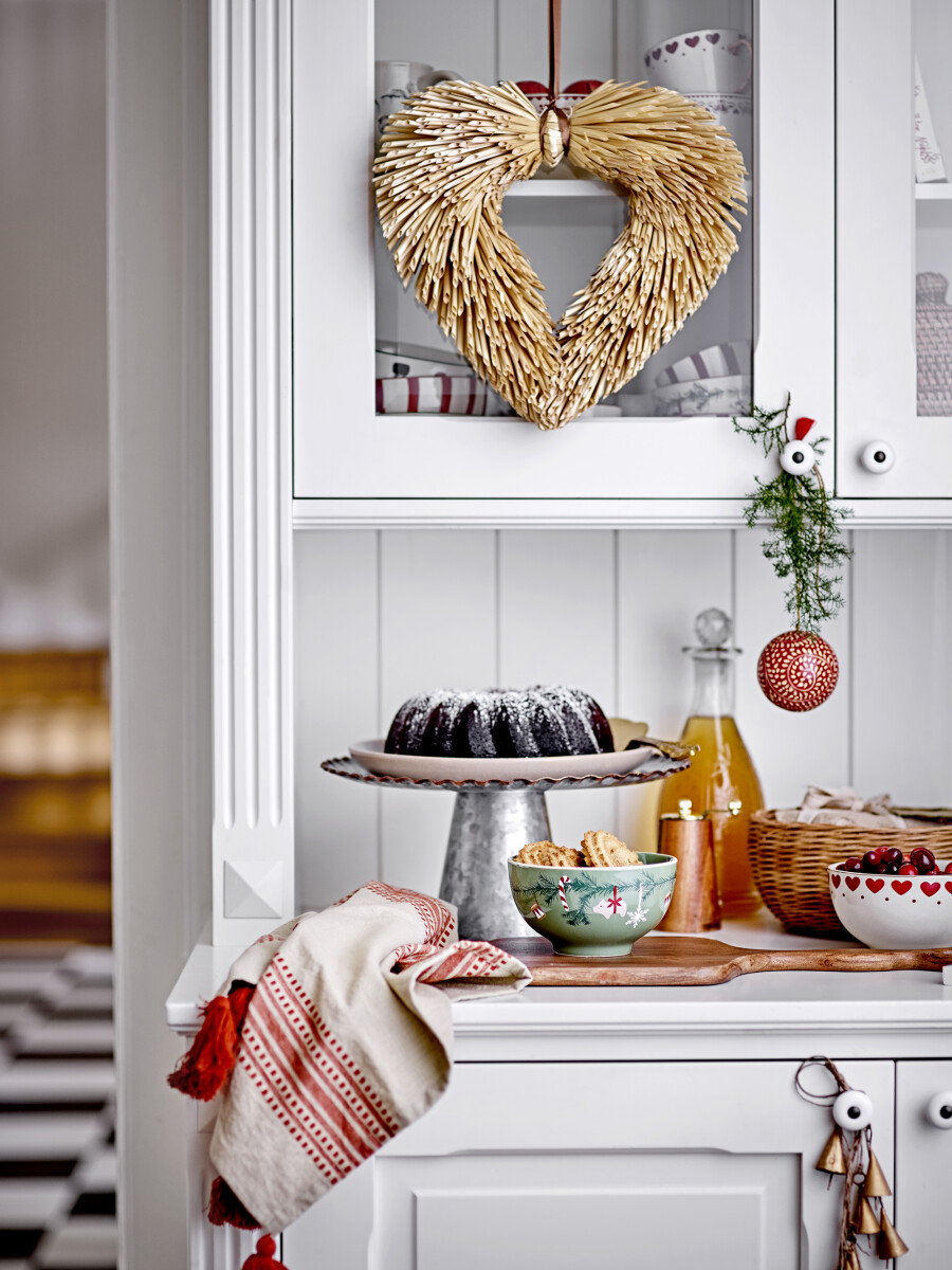 Bloomingville - Yule Skåle - Multifarvet - Stentøj - Ø 14 Cm - 2 Stk