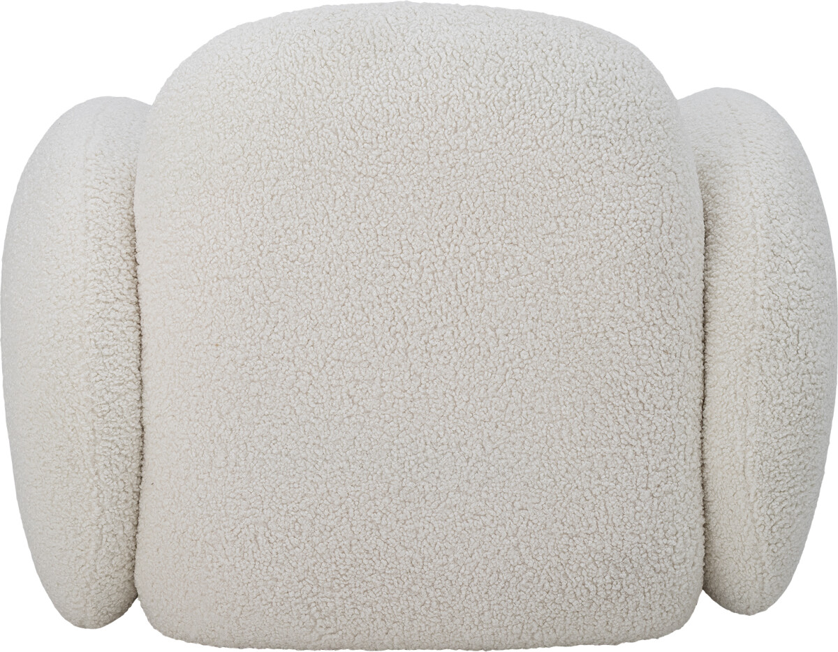Bloomingville - Zanno Loungestol - Hvid - Fscmix - Pine