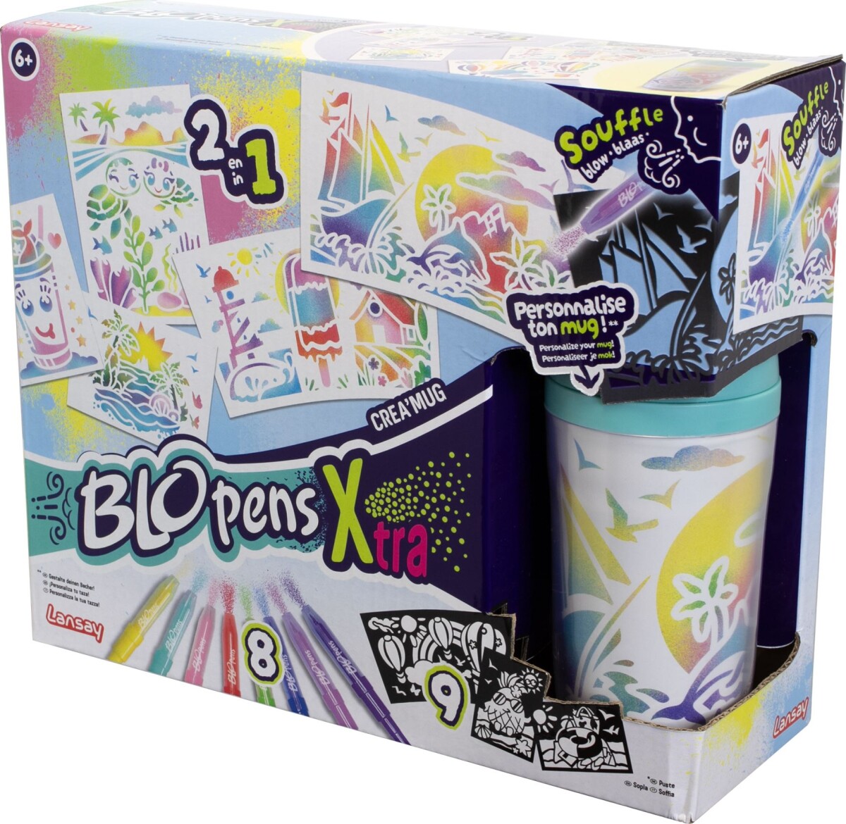 Blopens - Xtra Krea Krus 2-I-1
