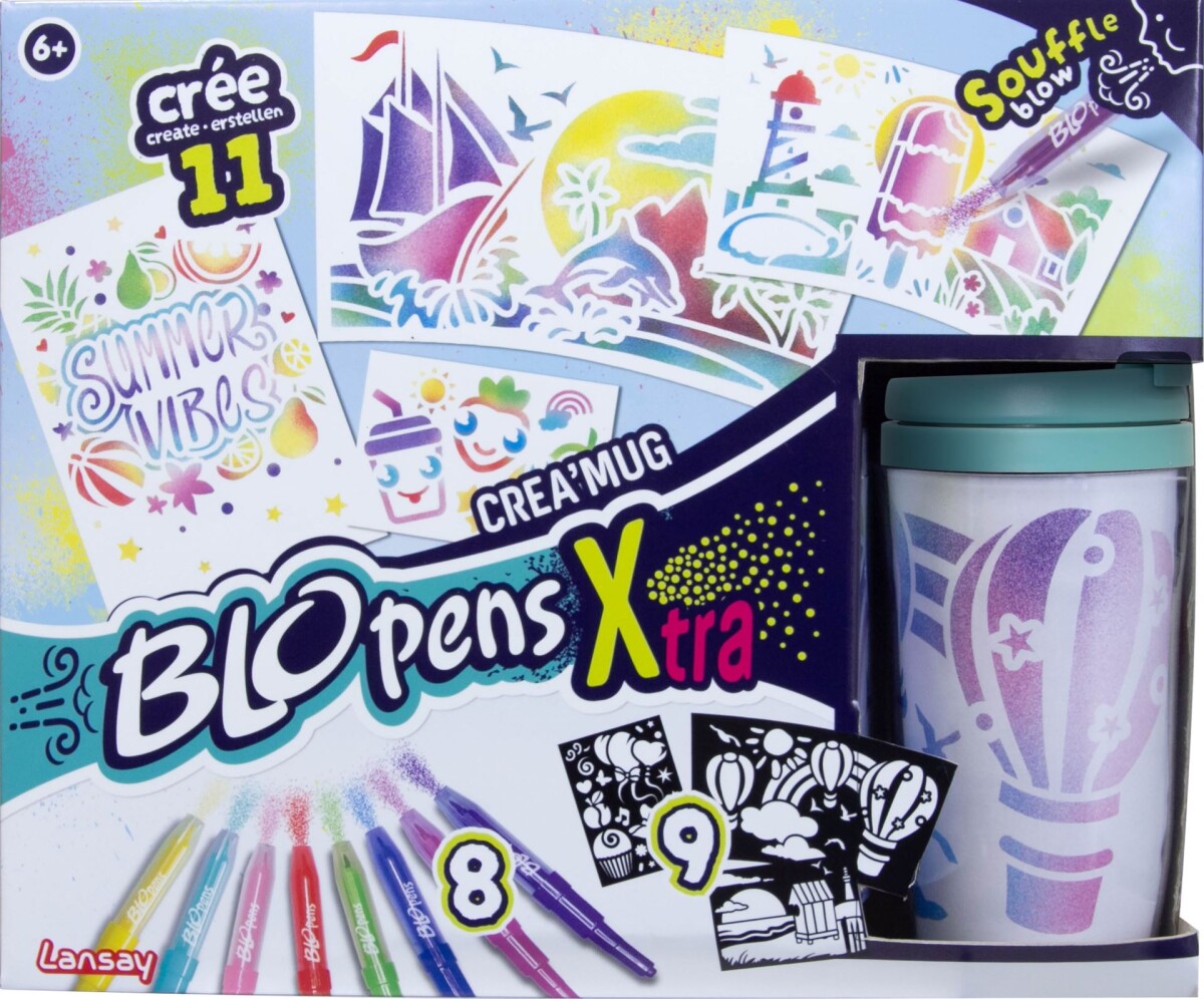 Blopens - Xtra Krea Krus 2-I-1