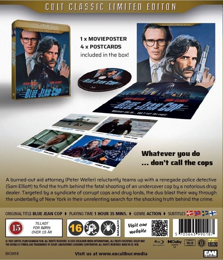 Blue Jean Cop Limited Poster Edition