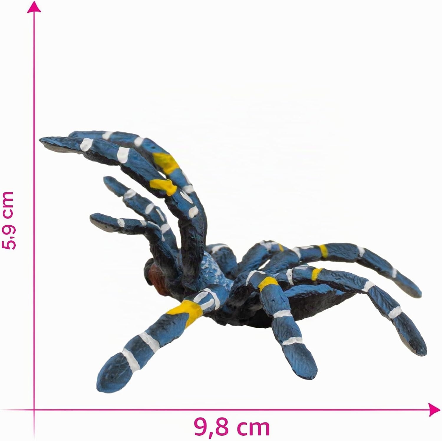 Tarantel Edderkop Figur - Blå - 68459 - Bullyland