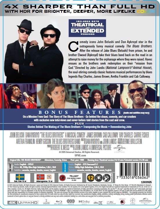 Blues Brothers - Steelbook