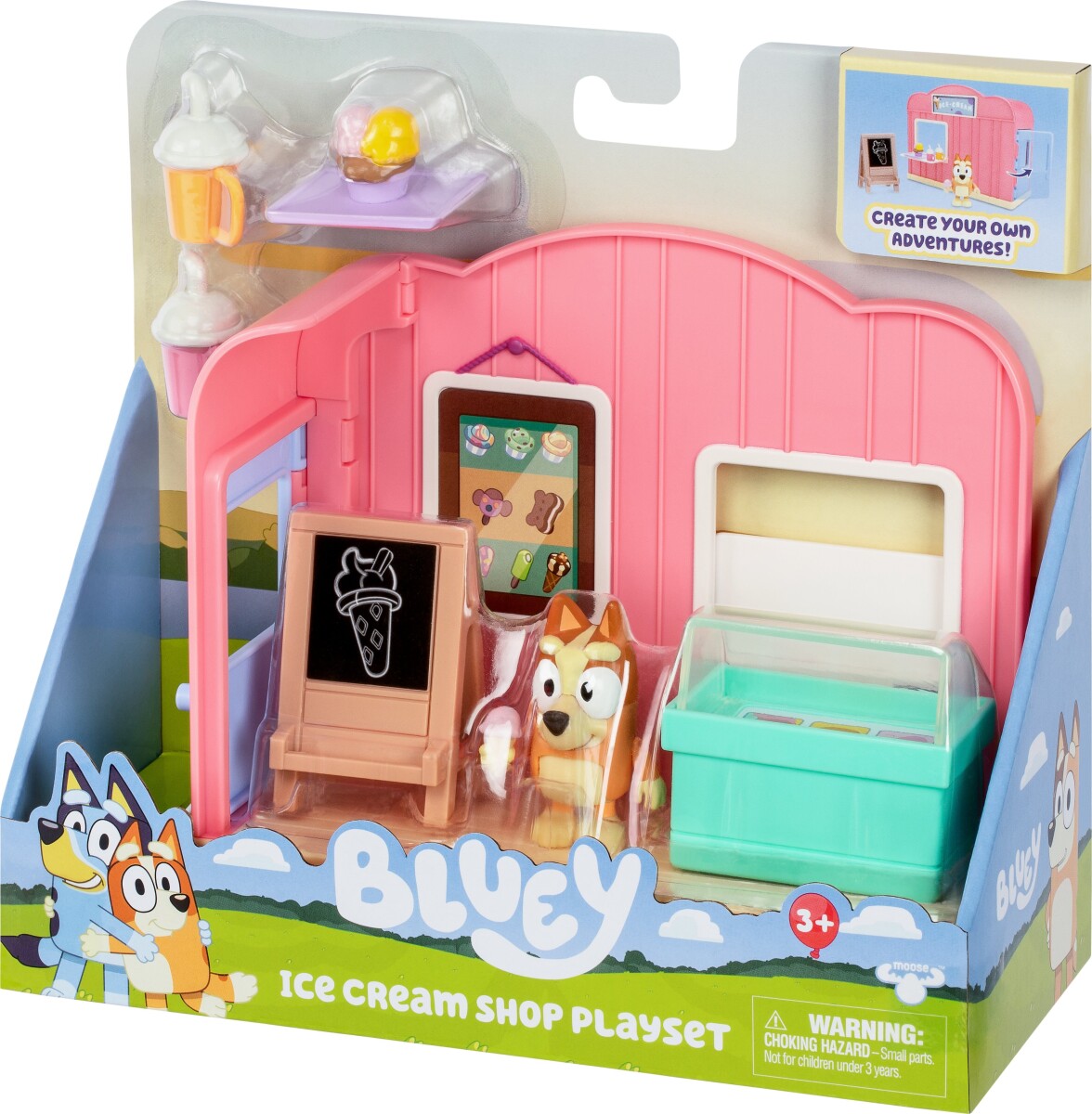 Bluey Legesæt - Isbutik Med Bingo Figur