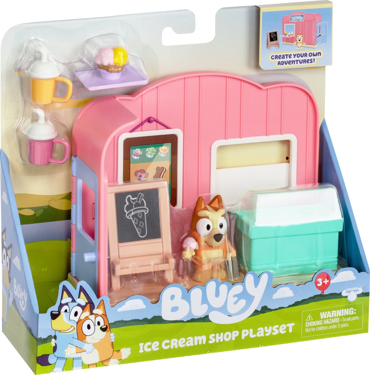 Bluey Legesæt - Isbutik Med Bingo Figur