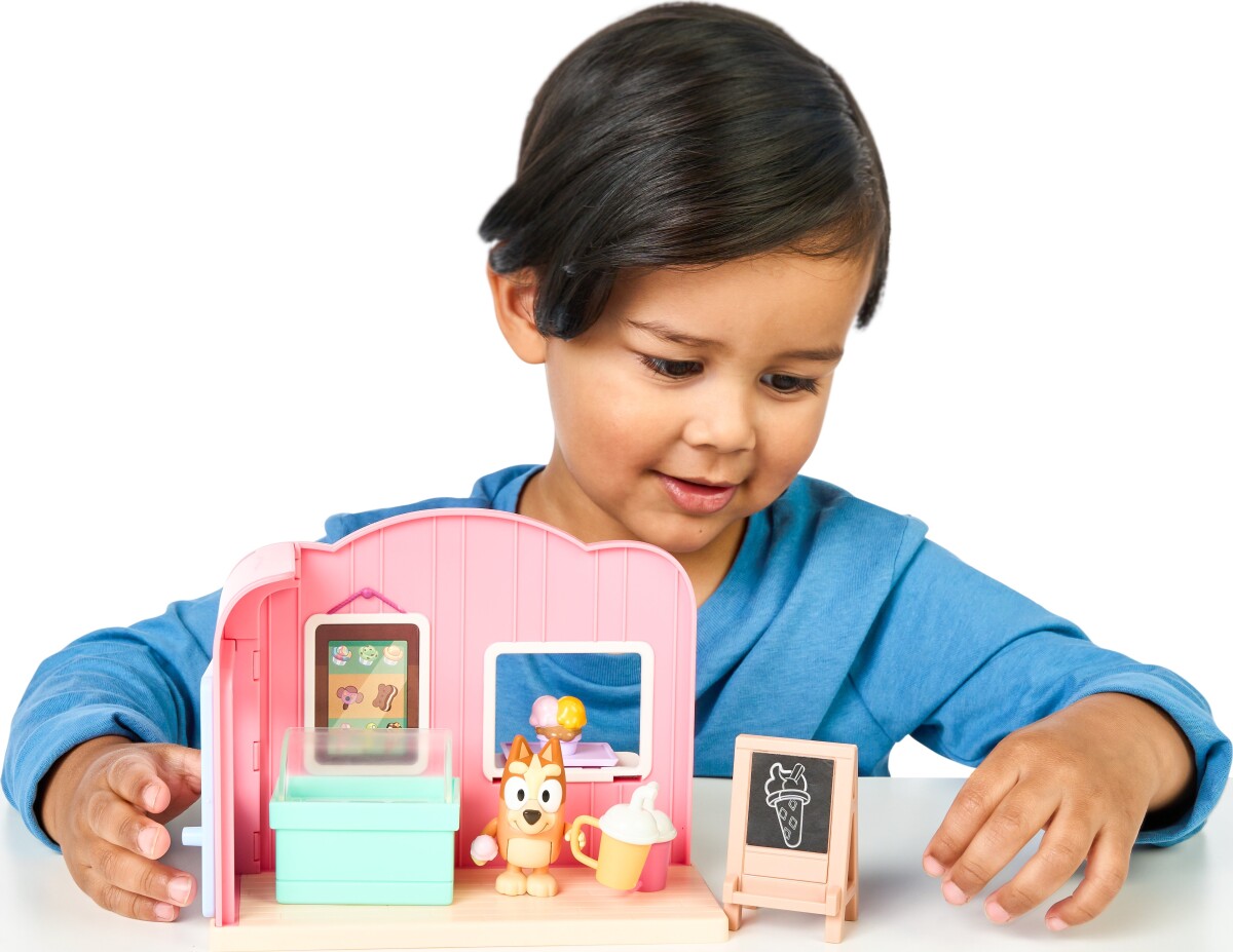 Bluey Legesæt - Isbutik Med Bingo Figur