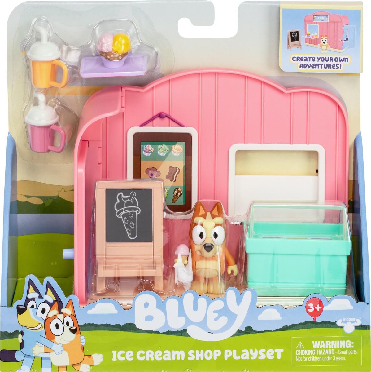 Bluey Legesæt - Isbutik Med Bingo Figur