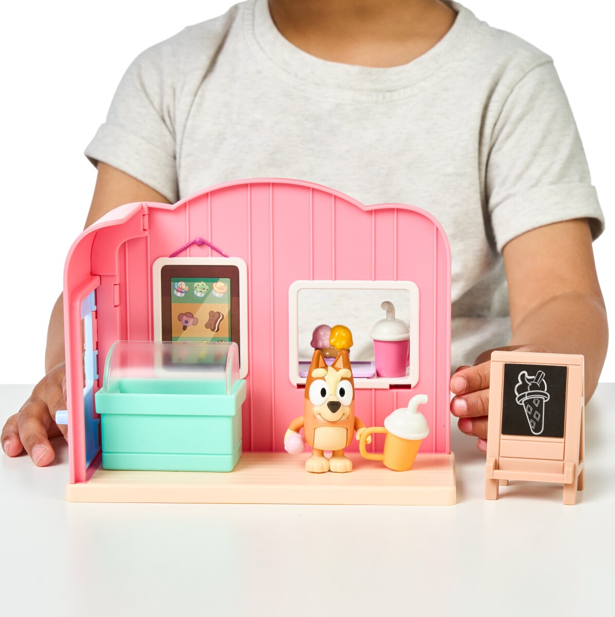 Bluey Legesæt - Isbutik Med Bingo Figur