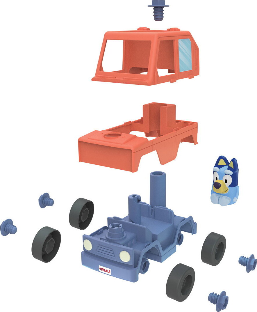Bluey - Byg En Ven Motoriseret Bil Boremaskine