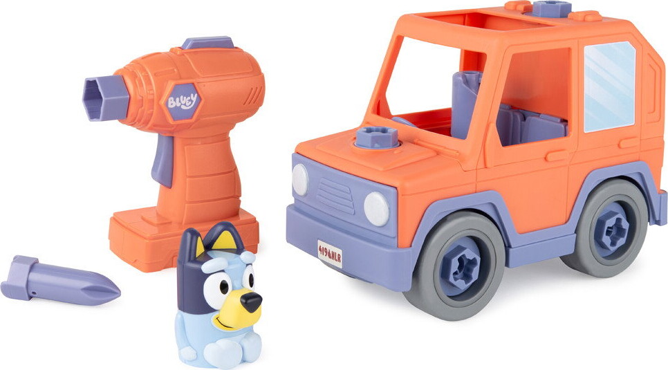 Bluey - Byg En Ven Motoriseret Bil Boremaskine
