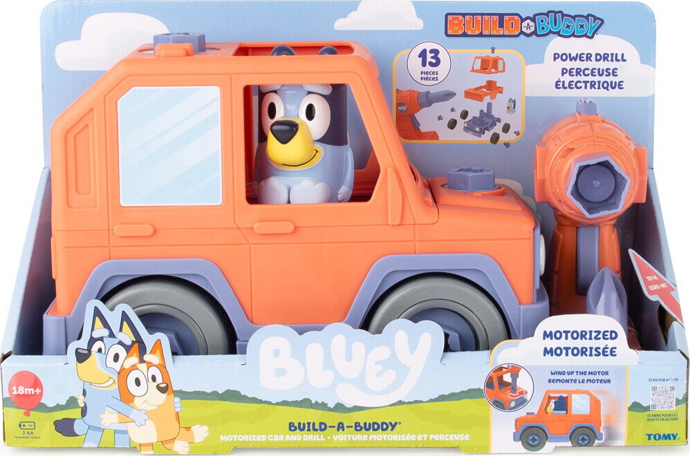Bluey - Byg En Ven Motoriseret Bil Boremaskine