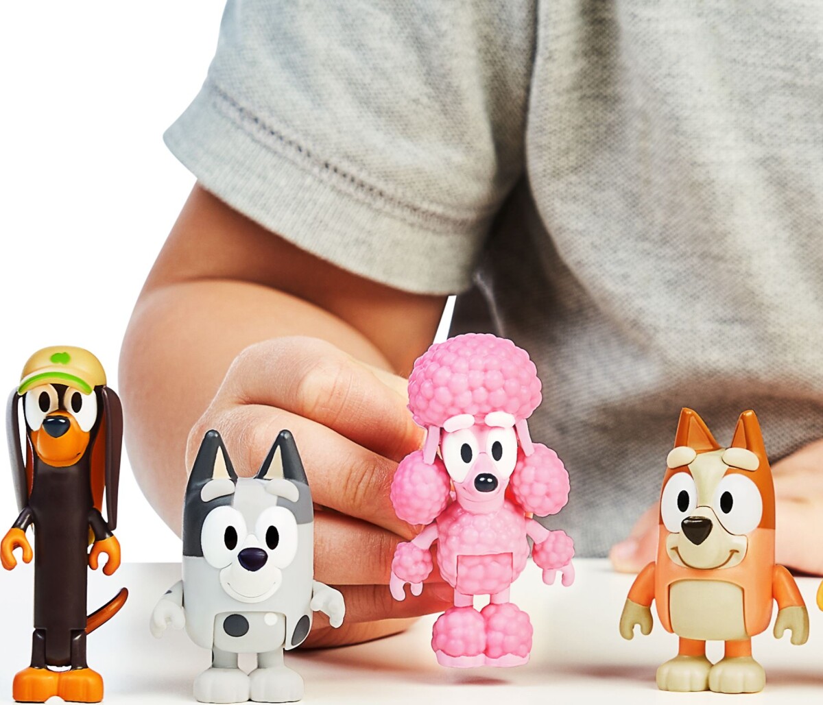 Bluey - Figur 4-Pakke - Bluey Venner